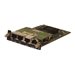 AudioCodes CRMX-C - Erweiterungsmodul - Gigabit Ethernet x 4