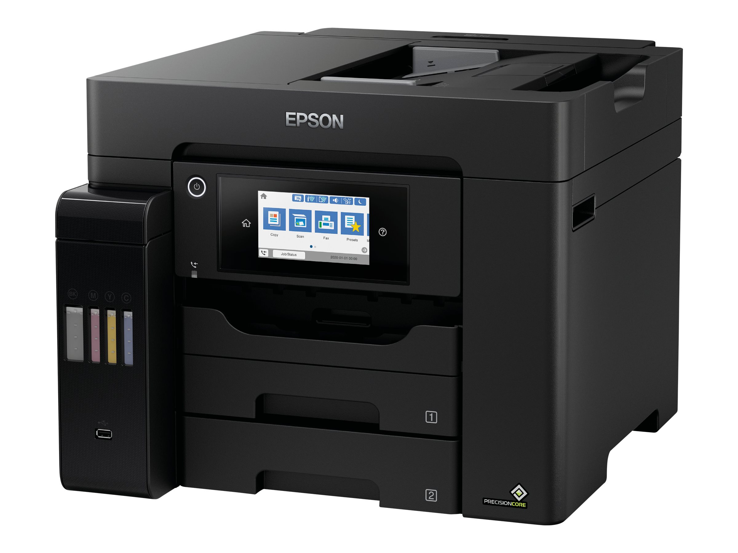 Epson EcoTank ET-5850 - Multifunktionsdrucker - Farbe - Tintenstrahl - A4 (210 x 297 mm) (Original) - A4 (Medien)