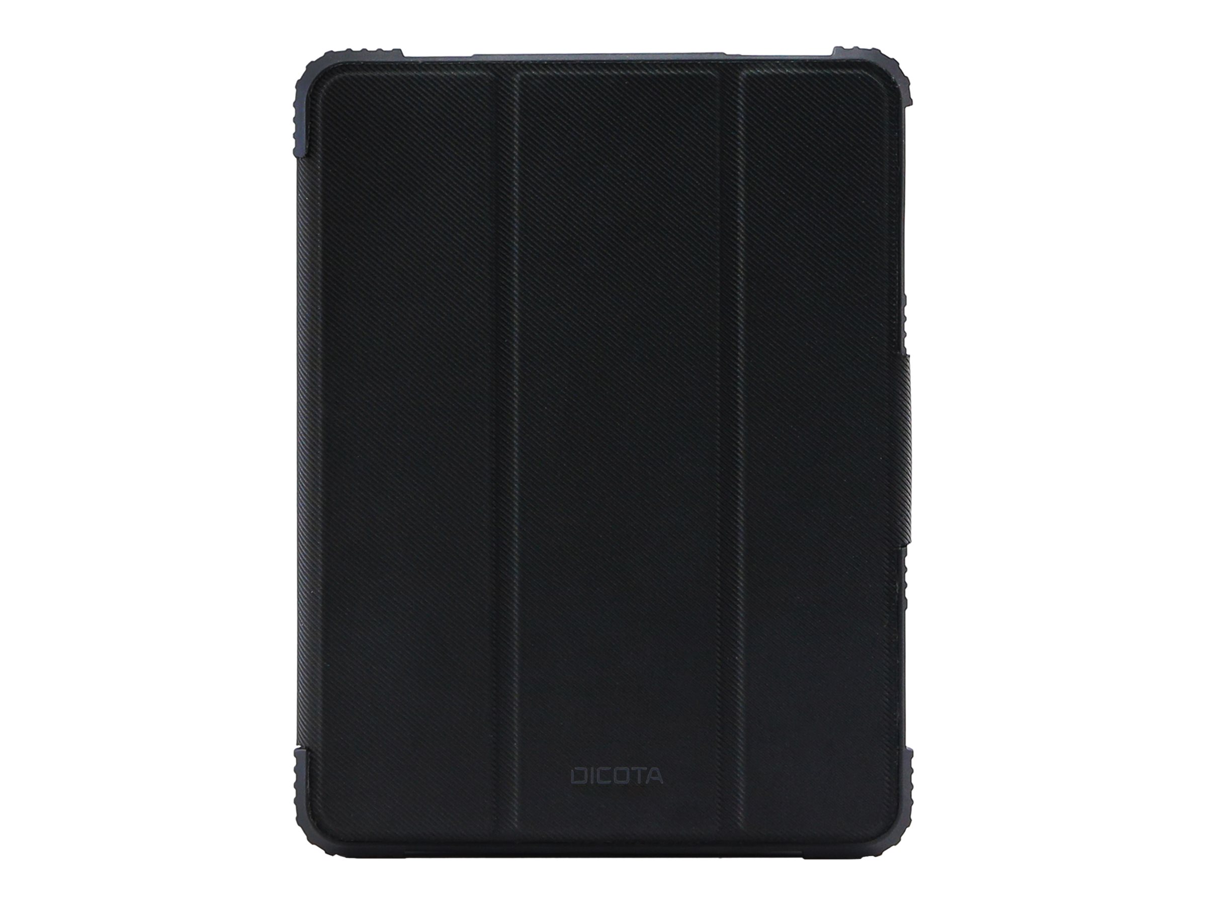 DICOTA Folio Case - Flip-Hlle fr Tablet - Polycarbonat, recycletes PET, Thermoplastisches Polyurethan (TPU) - Schwarz - 11
