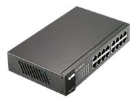 Zyxel GS-1100-16 V3 - Switch - 16 x 10/100/1000 - Desktop, an Rack montierbar