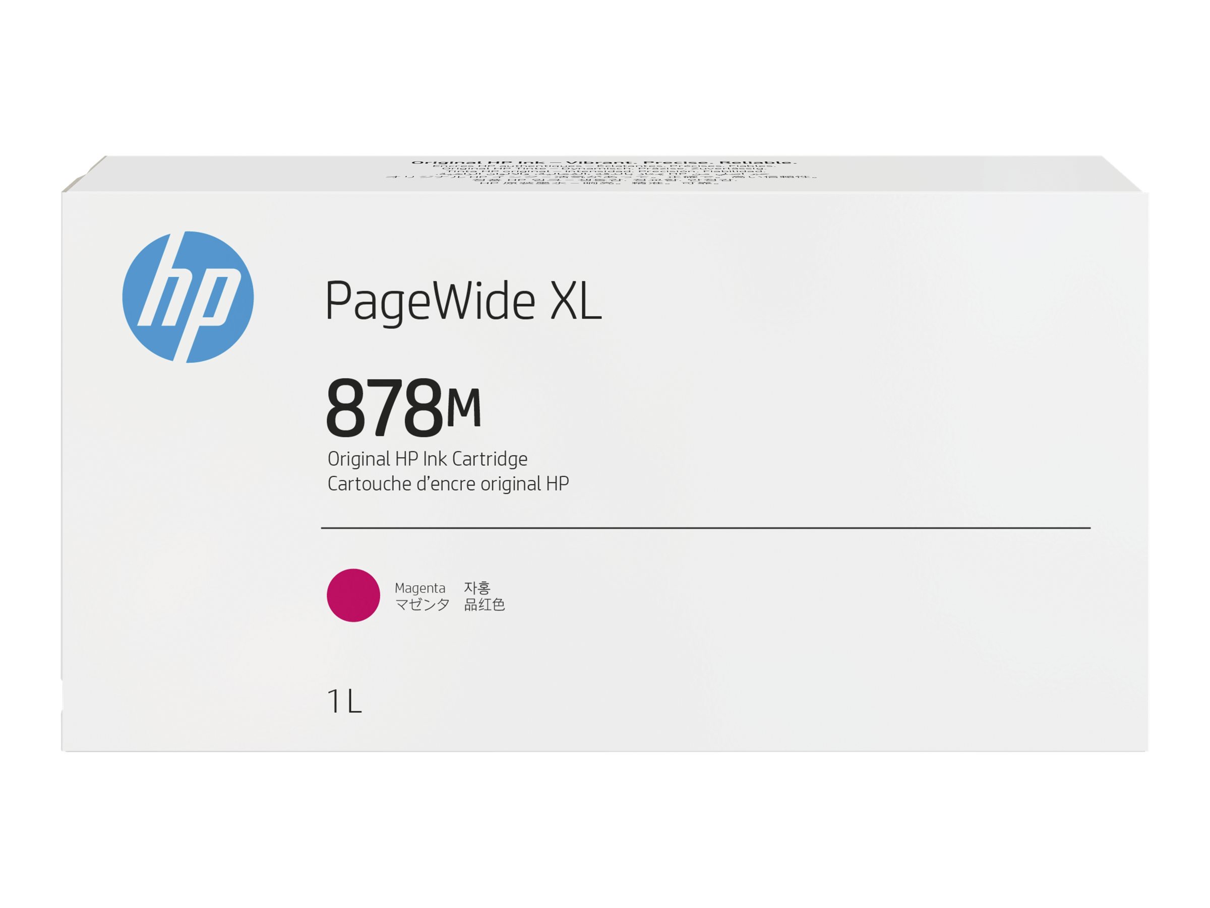 HP 878M - 1 L - Magenta - original - PageWide XL - Tintenpatrone