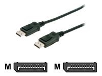 M-CAB - DisplayPort-Kabel - DisplayPort (M) zu DisplayPort (M) - 1 m - eingerastet - Schwarz