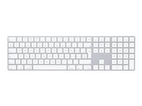 Apple Magic Keyboard mit Ziffernblock - Tastatur - Bluetooth - QWERTZ - Schweiz - Silber