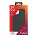 ZAGG Manhattan Snap - Hintere Abdeckung fr Mobiltelefon - kompatibel mit MagSafe - Silikon - Schwarz - fr Apple iPhone 13, 14,