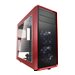 Fractal Design Focus G - Tower - ATX - Seitenteil mit Fenster - keine Spannungsversorgung (ATX) - Mystic Red