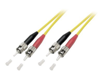 EFB-Elektronik ECOFIBER - Netzwerkkabel - ST Einzelmodus (M) zu ST Einzelmodus (M) - 3 m - Glasfaser - 9/125 Mikrometer