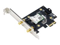 ASUS PCE-AX3000 - Netzwerkadapter - PCIe - 802.11a, 802.11b/g/n, Bluetooth 5.0, 802.11ax