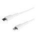 StarTech.com 1m USB-C auf Lightning-Kabel - Hochbelastbare, robuste Aramidfaser - USB Typ-C auf Lightningkabel - Lade-/Synchroni