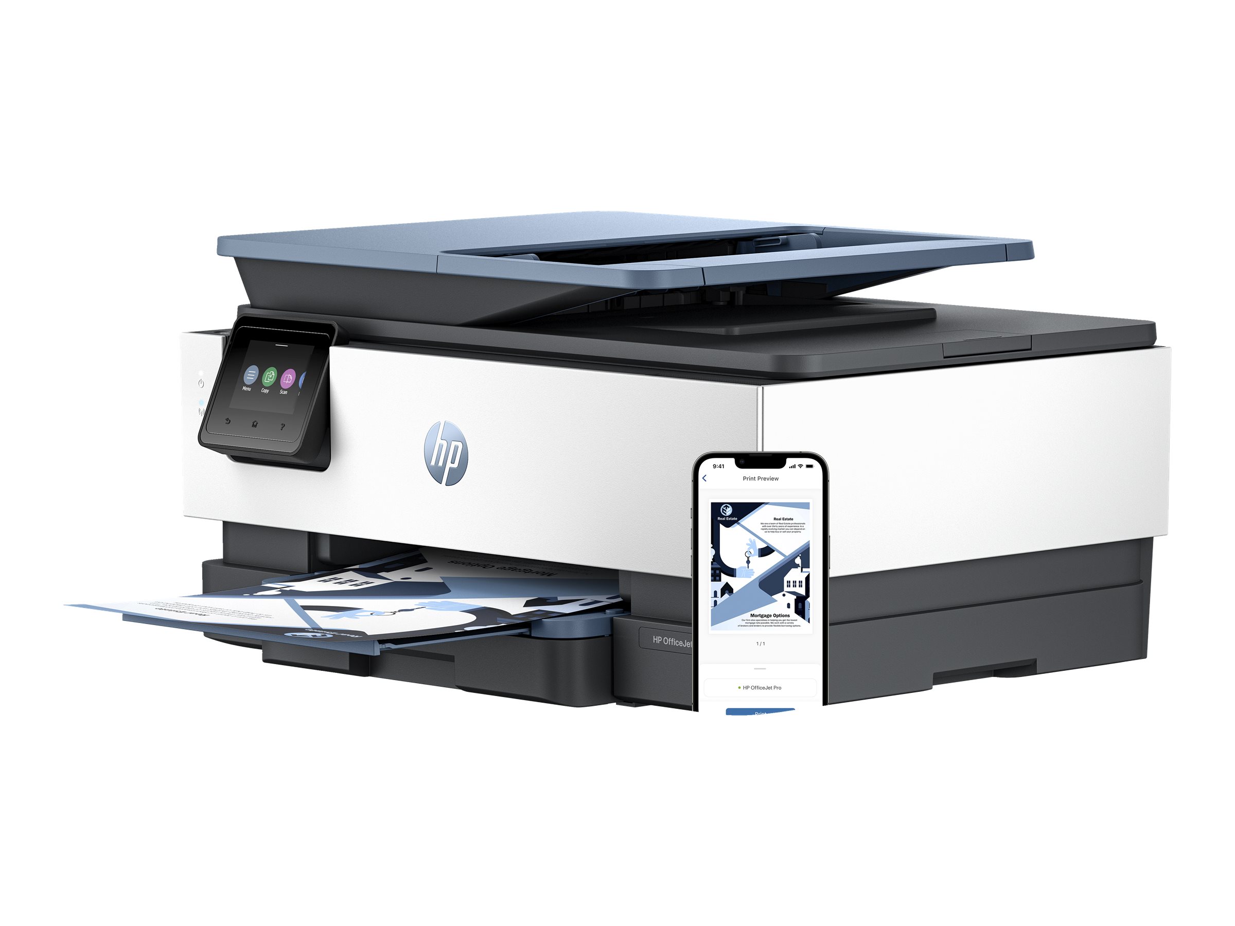 HP Officejet Pro 8125e All-in-One - Multifunktionsdrucker - Farbe - Tintenstrahl - Legal (216 x 356 mm) (Original) - A4/Legal (M