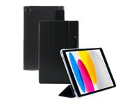 Mobilis EDGE - Flip-Hlle fr Tablet - mit verstrkten Ecken, Folie - Schwarz, durchsichtig - fr Apple 10.9-inch iPad (10. Gene