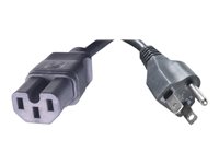 HPE - Stromkabel - power JIS C 8303 (M) zu IEC 60320 C15 - 2.5 m