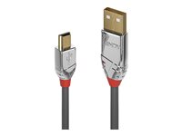 Lindy CROMO - USB-Kabel - USB (M) zu Mini-USB, Typ B (M) - USB 2.0 - 5 m - rund