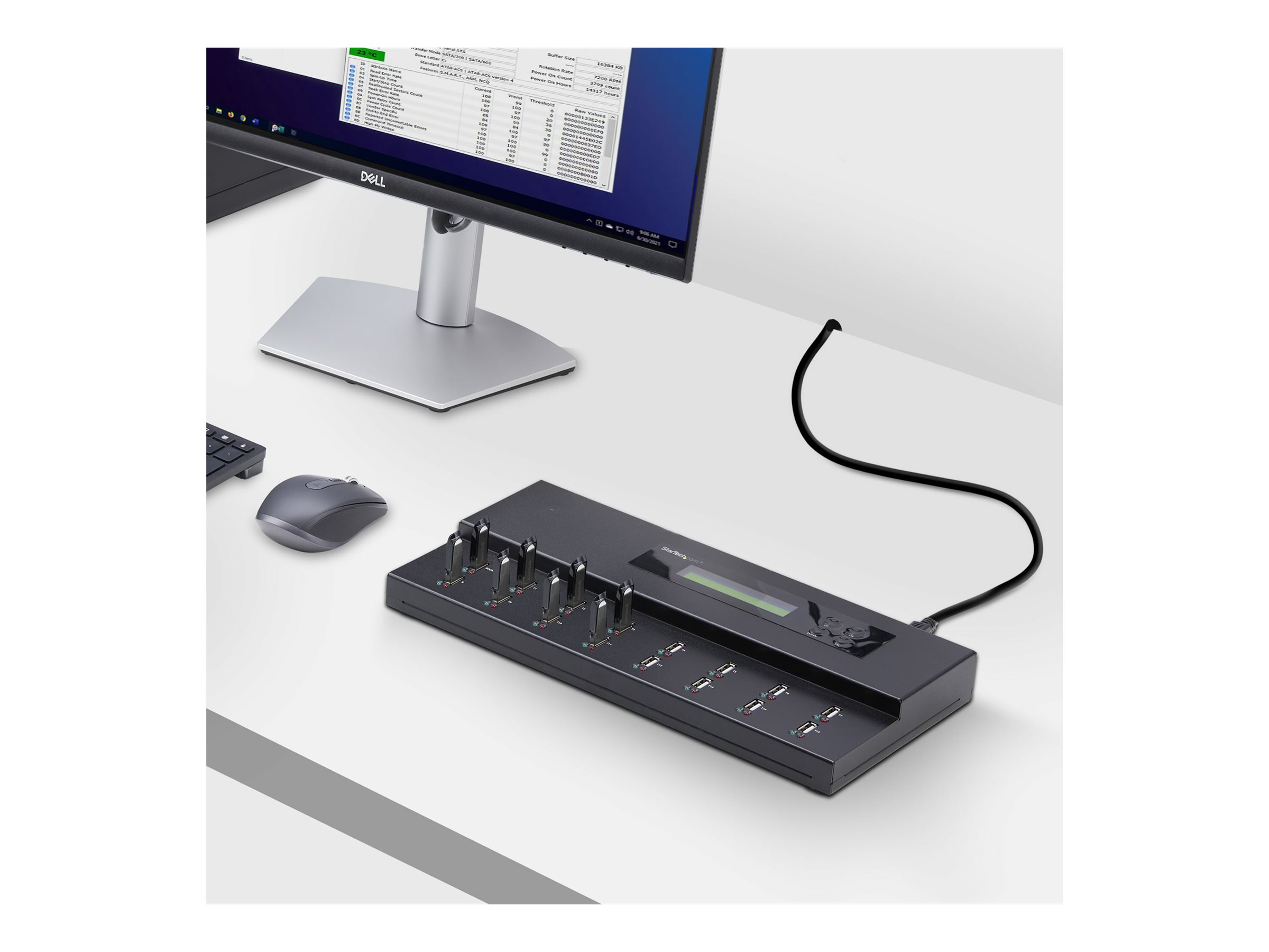 StarTech.com 1:15 Standalone USB Duplizierer und Lscher - fr USB Sticks - USB Kopierer - USB Laufwerksduplizierer - USB-Disk-D