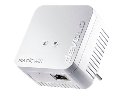 devolo Magic 1 WiFi mini - Bridge - HomeGrid - Wi-Fi - 2,4 GHz - an Wandsteckdose anschliessbar