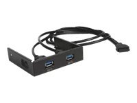 Cooler Master USB 3.0 Adapter - Anschlsse am vorderen Bedienfeld des Speicherschachts - USB 3.0 x 2