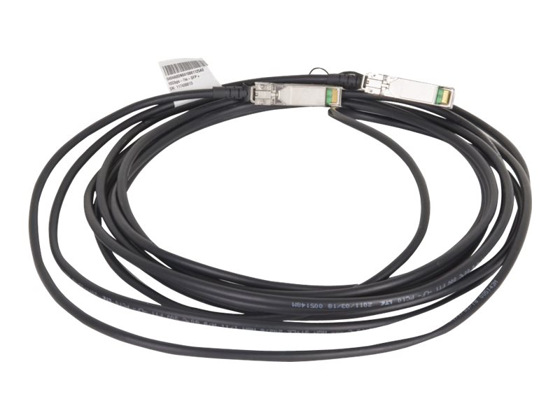 HPE - Ethernet 10GBase-CR-Kabel - SFP+ zu SFP+ - 5 m - fr Modular Smart Array 1040, 2040, 2040 10, P2000 G3; ProLiant DL360p Ge