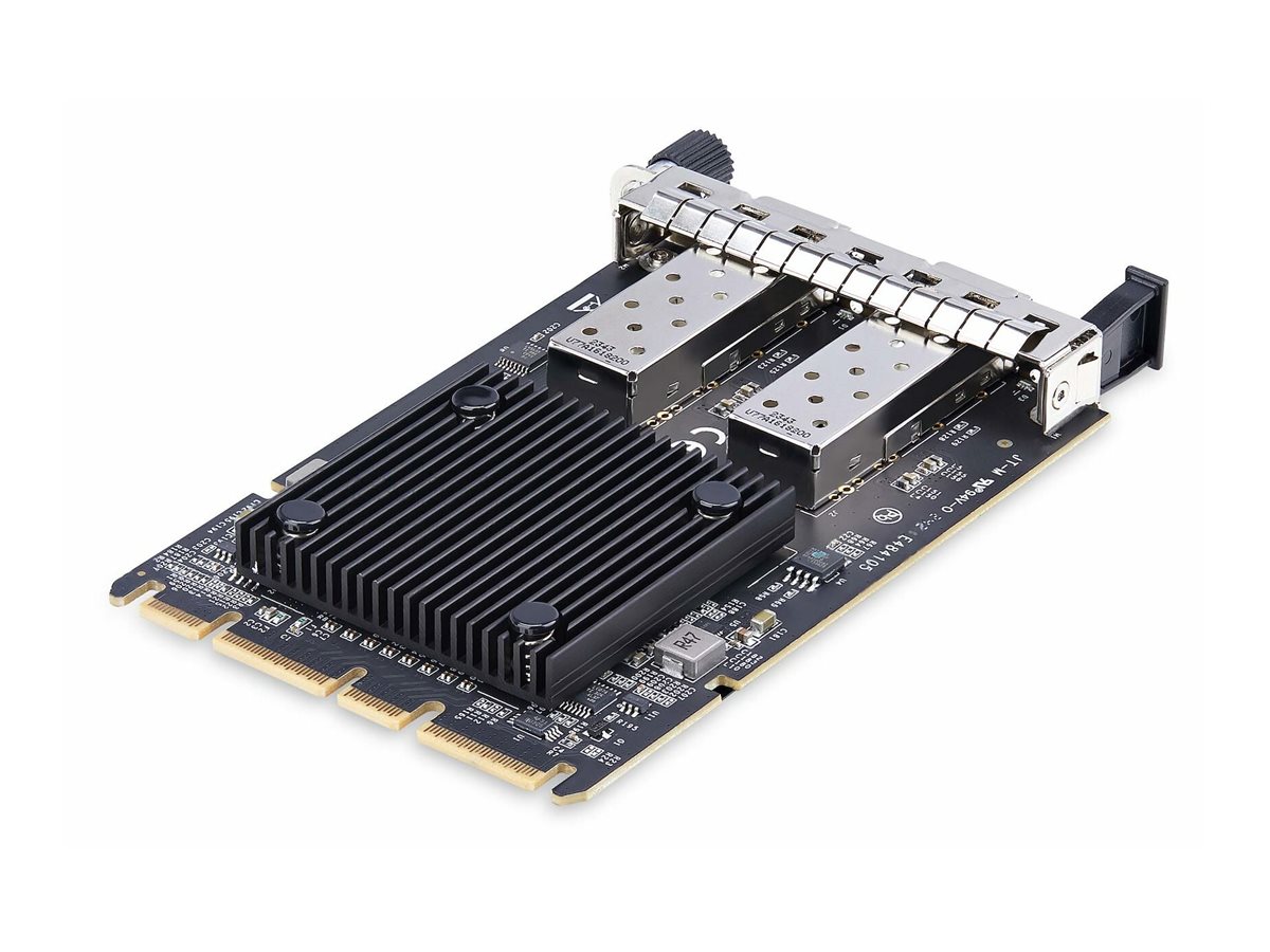 StarTech.com - Netzwerkadapter - OCP 3.0 - 10 Gigabit SFP+ x 2 - Schwarz