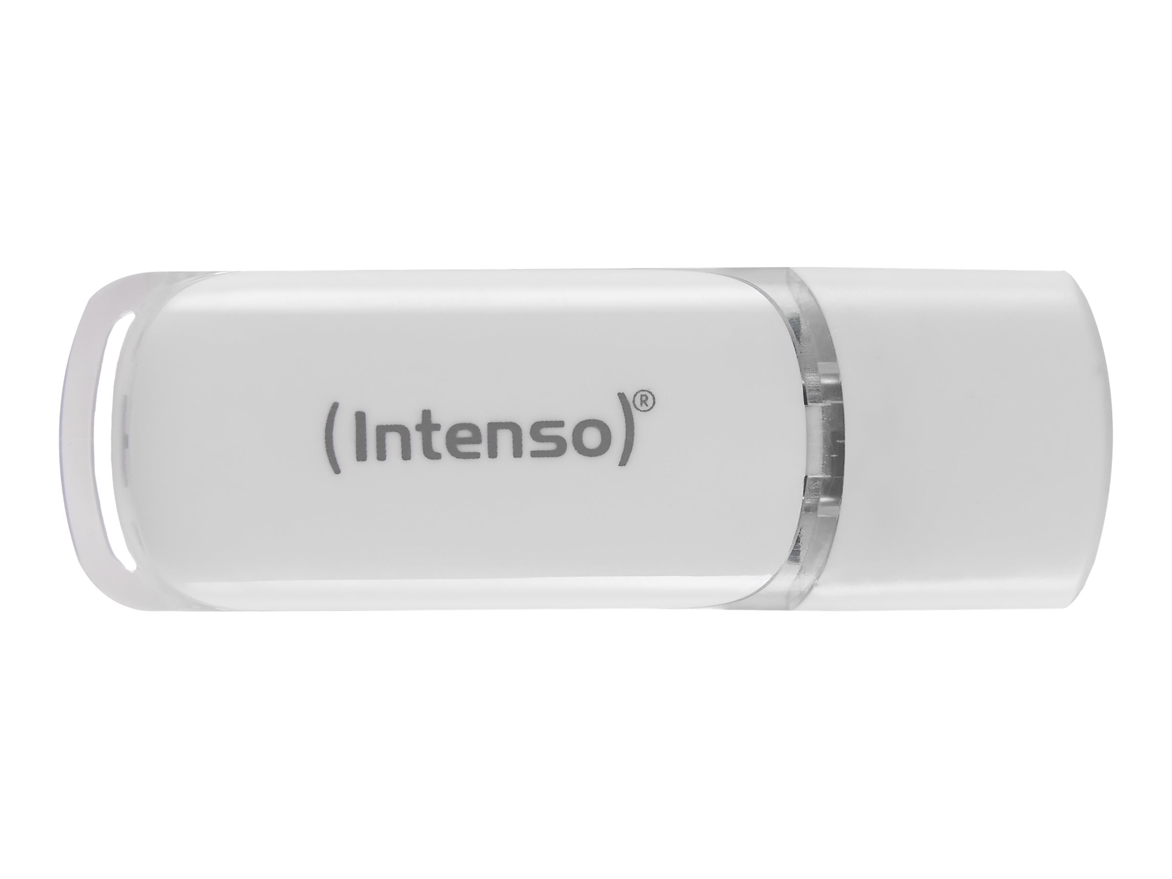 Intenso Flash Line - USB-Flash-Laufwerk - 64 GB - USB-C 3.1 Gen 1 - weiss
