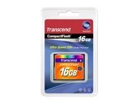 Transcend - Flash-Speicherkarte - 16 GB - 133x - CompactFlash