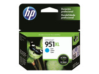 HP 951XL - Hohe Ergiebigkeit - Cyan - original - Tintenpatrone - fr Officejet Pro 251dw, 276dw, 8100, 8600, 8600 N911a, 8610, 8