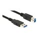 Delock - USB-Kabel - USB Typ A (M) zu USB Type B (M) - USB 3.0 - 1 m - Schwarz