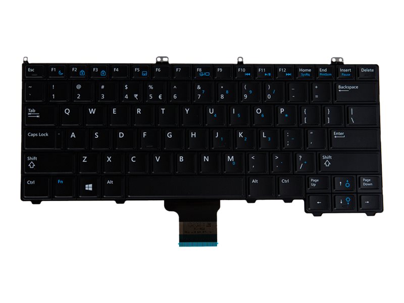 Origin Storage - Tastatur - US International - fr Dell Latitude E7240