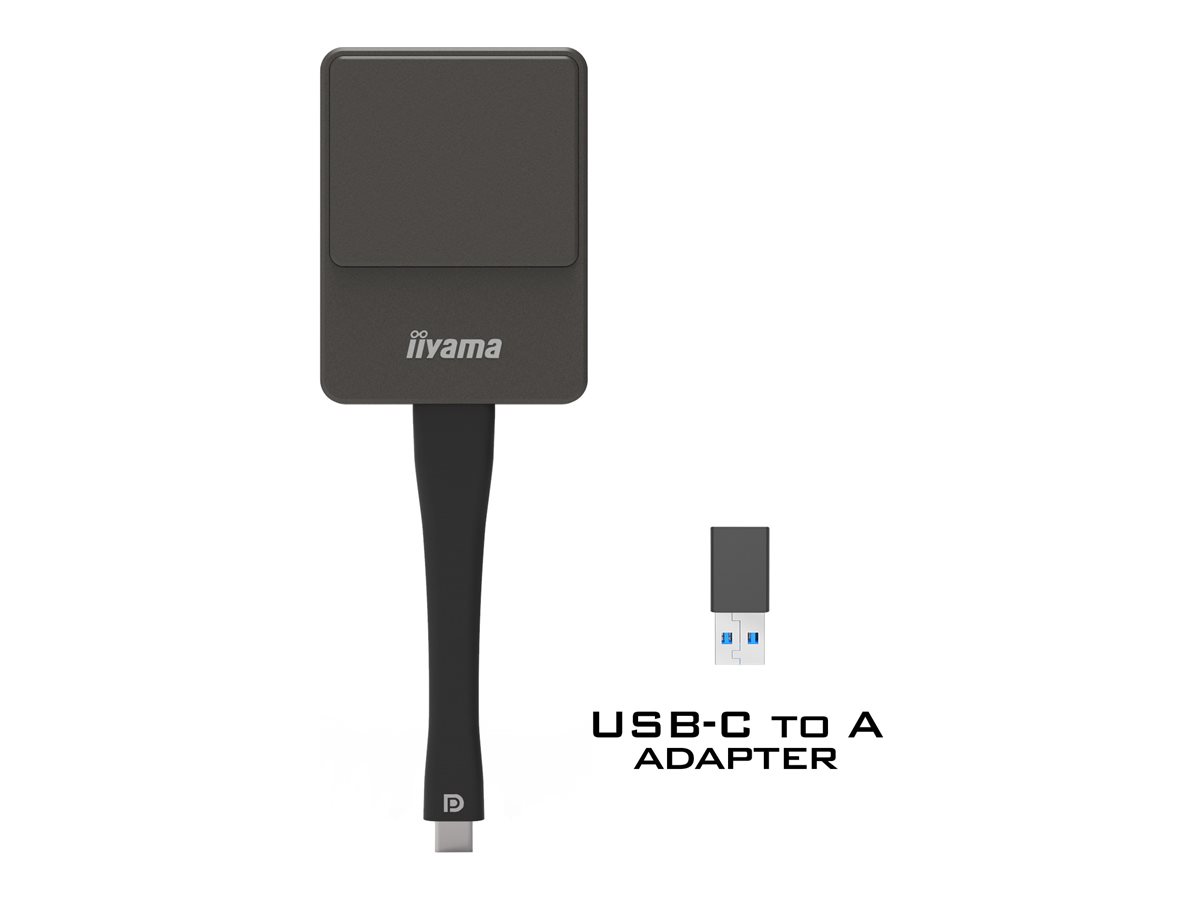 iiyama WP D002C - Netzwerkmedien-Streaming-Adapter - Silver/Black