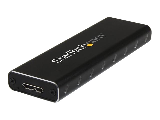 StarTech.com Externes M.2 SATA / SSD Festplattengehuse - USB 3.0 mit UASP - NGFF Gehuse - Speichergehuse - M.2 - SATA 6Gb/s