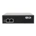 Tripp Lite 4-Port Console Server with Dual GB NIC, 4G, Flash & 4 USB Ports - Konsolenserver - 4 Anschlsse - 1GbE, RS-232 - TAA-