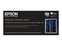 Epson PremierArt Water Resistant Canvas - Glnzend - Rolle (33 cm x 6,1 m) - 350 g/m - 1 Rolle(n) Leinwandpapier - fr SureColo