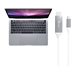 j5create JCC153G - Adapterkabel - 24 pin USB-C mnnlich zu HDMI mnnlich - 1.524 m - Grau - untersttzt 4K 60 Hz (3840 x 2160)