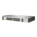 HPE 1810-24G v2 - Switch - managed - 24 x 10/100/1000 + 2 x Gigabit SFP - Desktop, an Rack montierbar, wandmontierbar