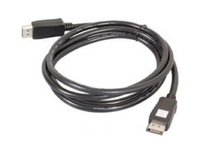 HP 729896-001, DisplayPort, DisplayPort, Mnnlich, Mnnlich, Schwarz