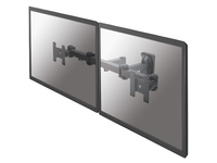 Neomounts FPMA-W960D - Klammer - Voll beweglich - fr 2 LCD-Displays - Schwarz - Bildschirmgrsse: 25.4-68.6 cm (10