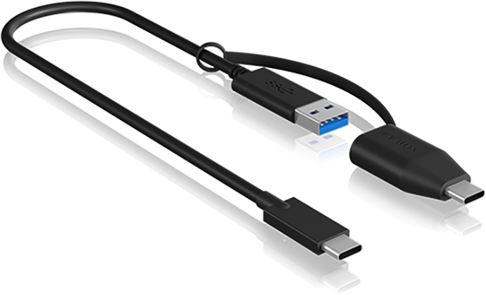 ICY BOX   USB-C 3.1 G2 zu USB A & C