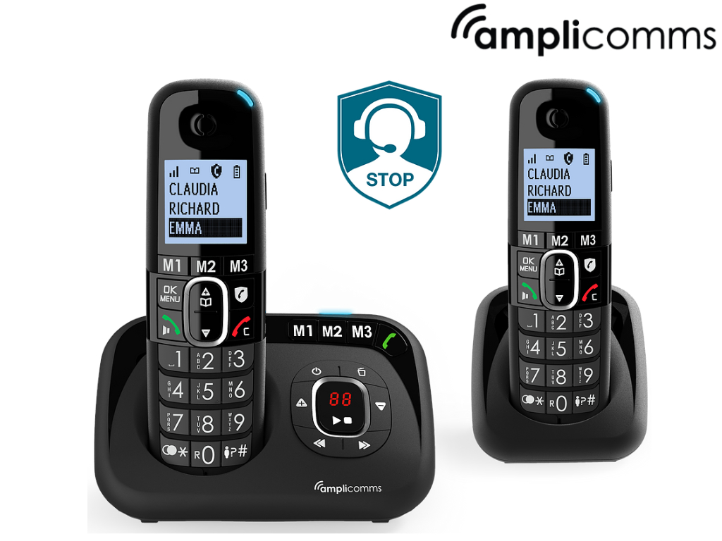 Amplicomms BigTel 1582 Black
