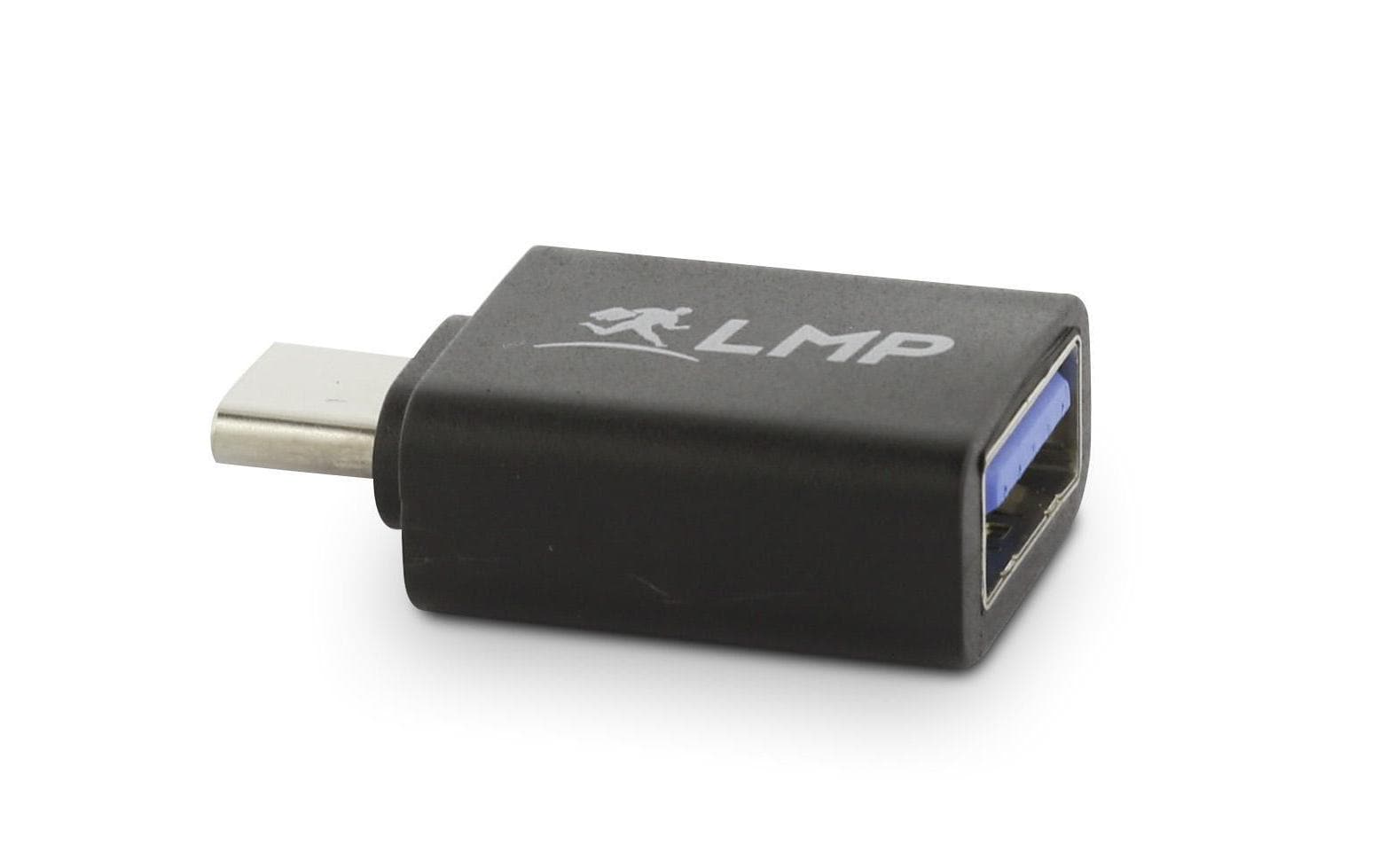 LMP USB3.0 TypC - A Adapter, schwarz