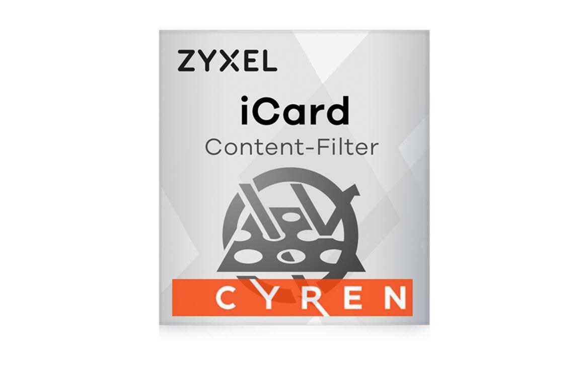 Zyxel E-iCard Cyren Content Filtering - URL-Datenbankaktualisierung - Abonnement - 1 Jahr - für Zyxel USG210