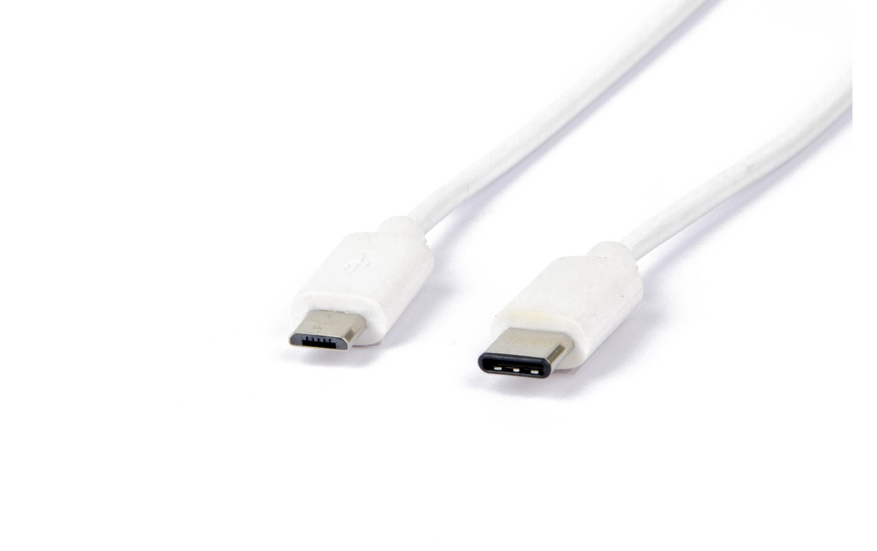 LMP USB2.0 TypC -  MicroB Kabel, 1m
