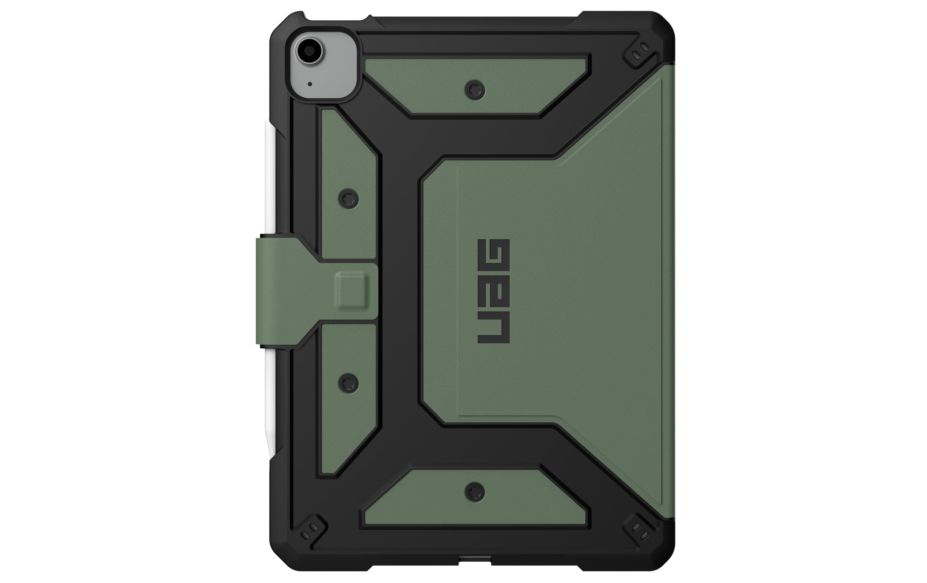 UAG Rugged Case for Apple iPad Air 10.9-inch (2022) - Metropolis SE Olive - Flip-Hlle fr Tablet - Oliv - 10.9