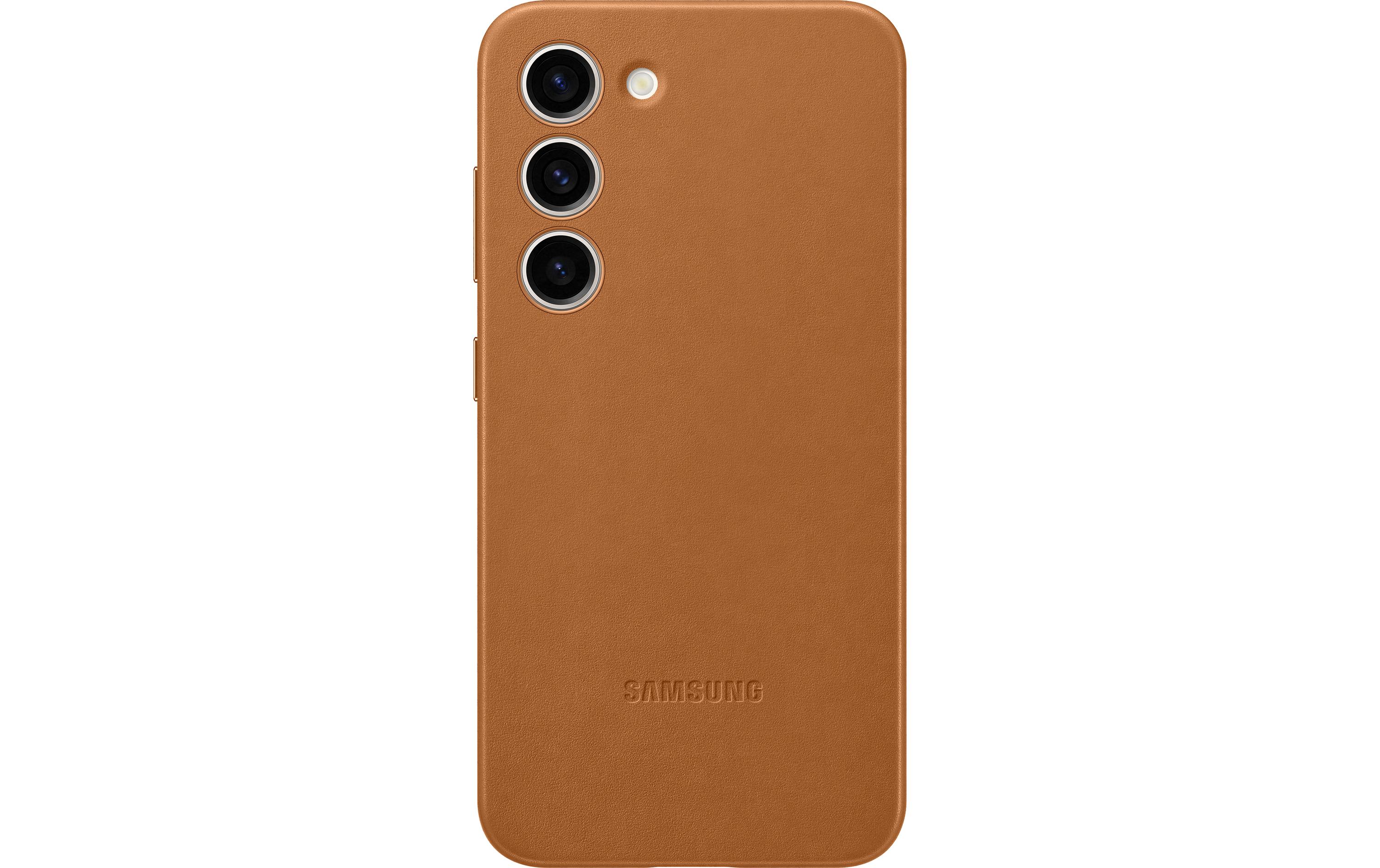 Samsung Leather Cover Camel