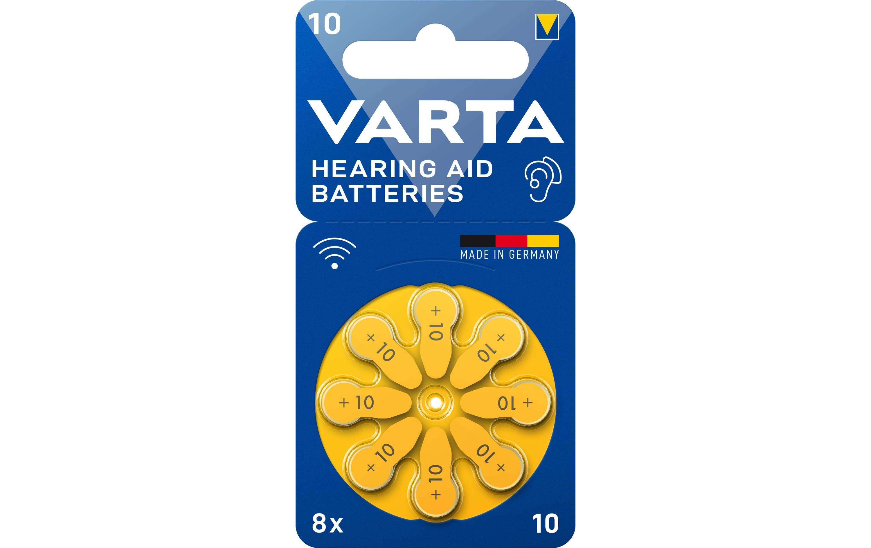 VARTA Hörgerätebatterie 10