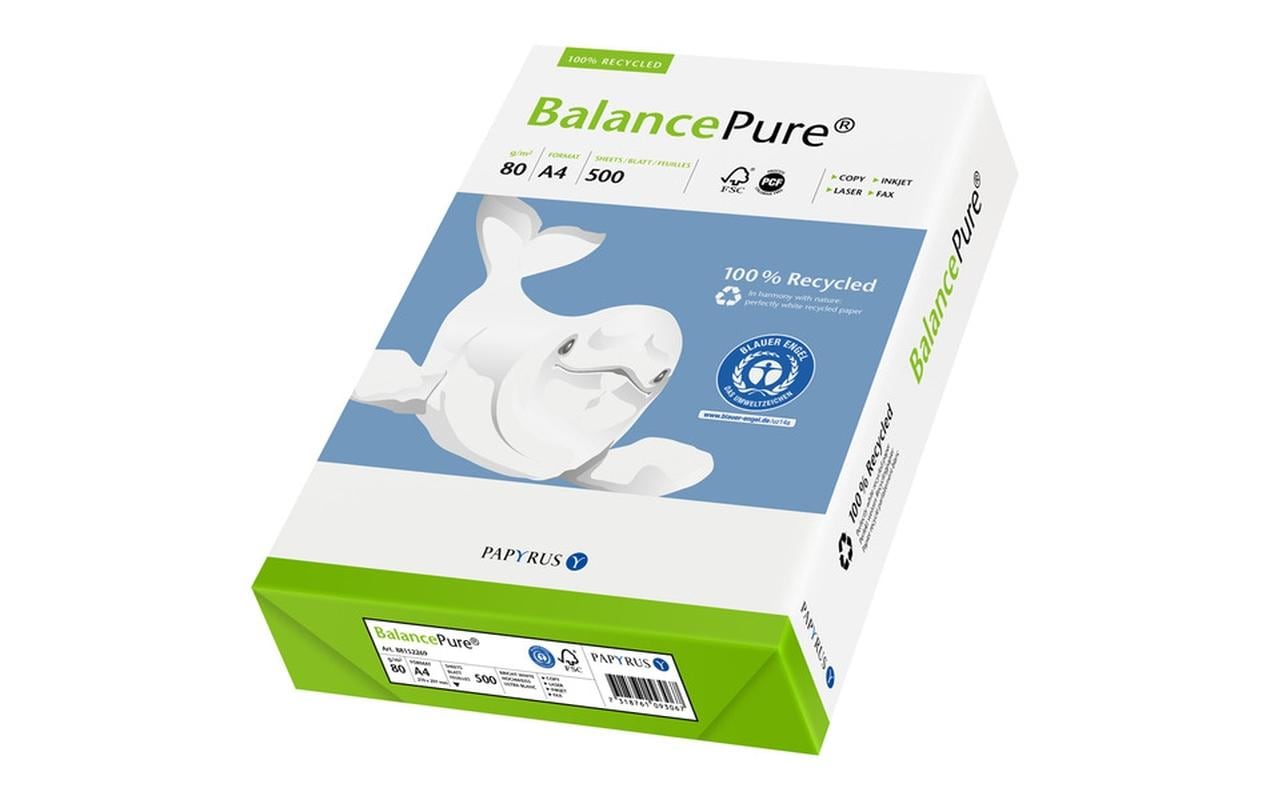 Balance Pure Kopierpapier Recyc - 1 Palette