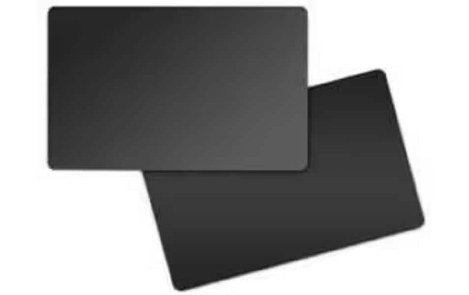 Zebra Karten Black 0.76mm, food save PVC