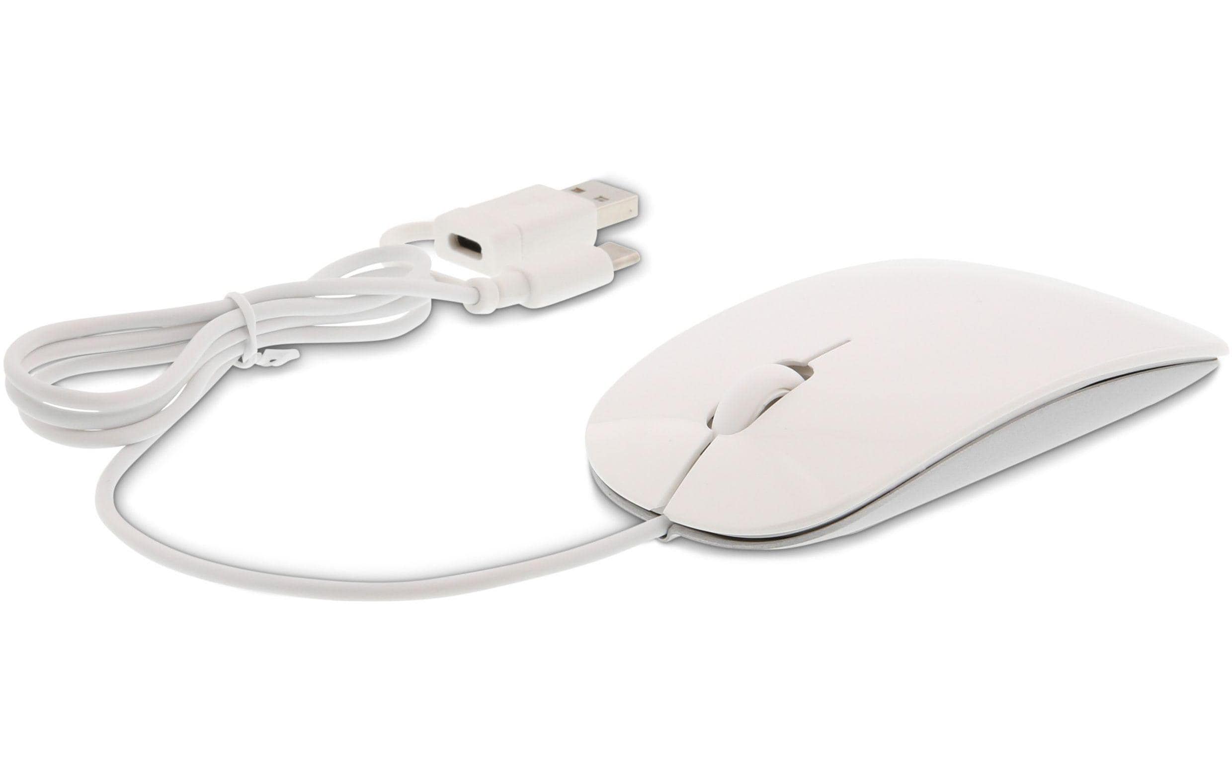 LMP Easy Mouse USB-C alu white/silver