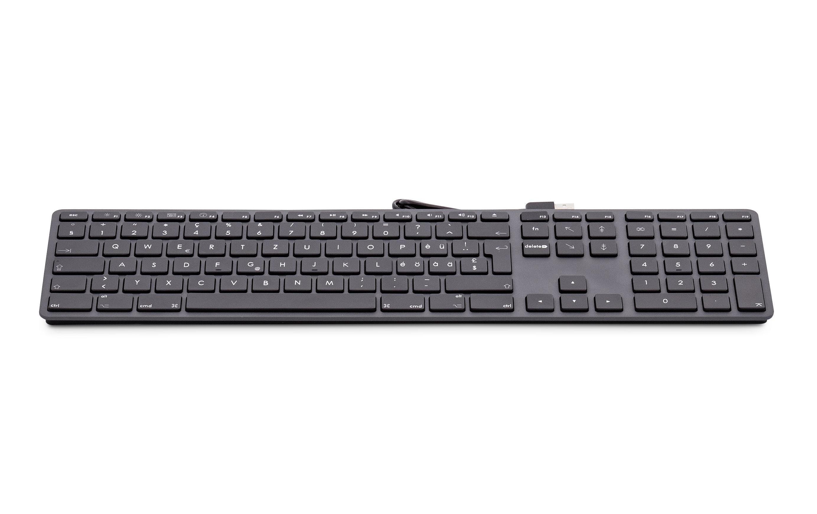 LMP USB Tastatur KB-1243, CH-Layout, Space