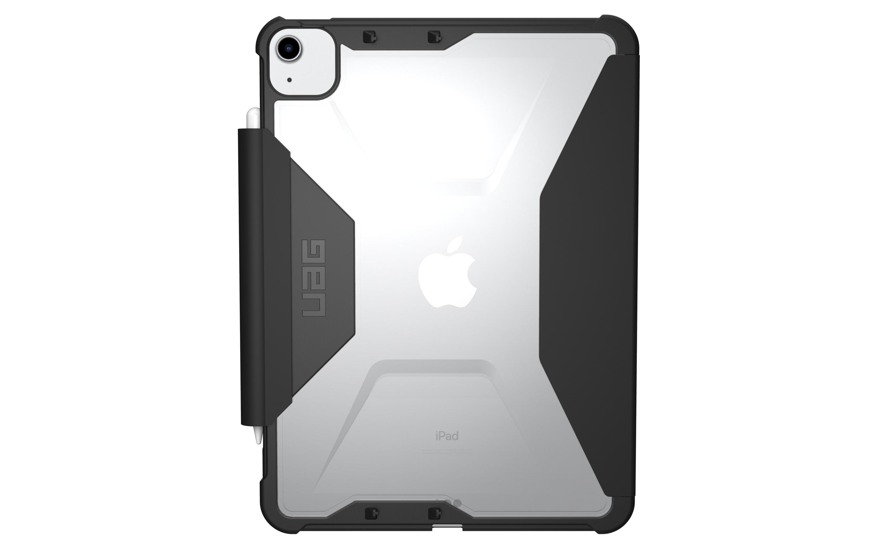 UAG Rugged Case for Apple iPad Air 10.9-inch (2022) - Plyo Black/Ice - Flip-Hlle fr Tablet - Schwarz, Ice - 10.9