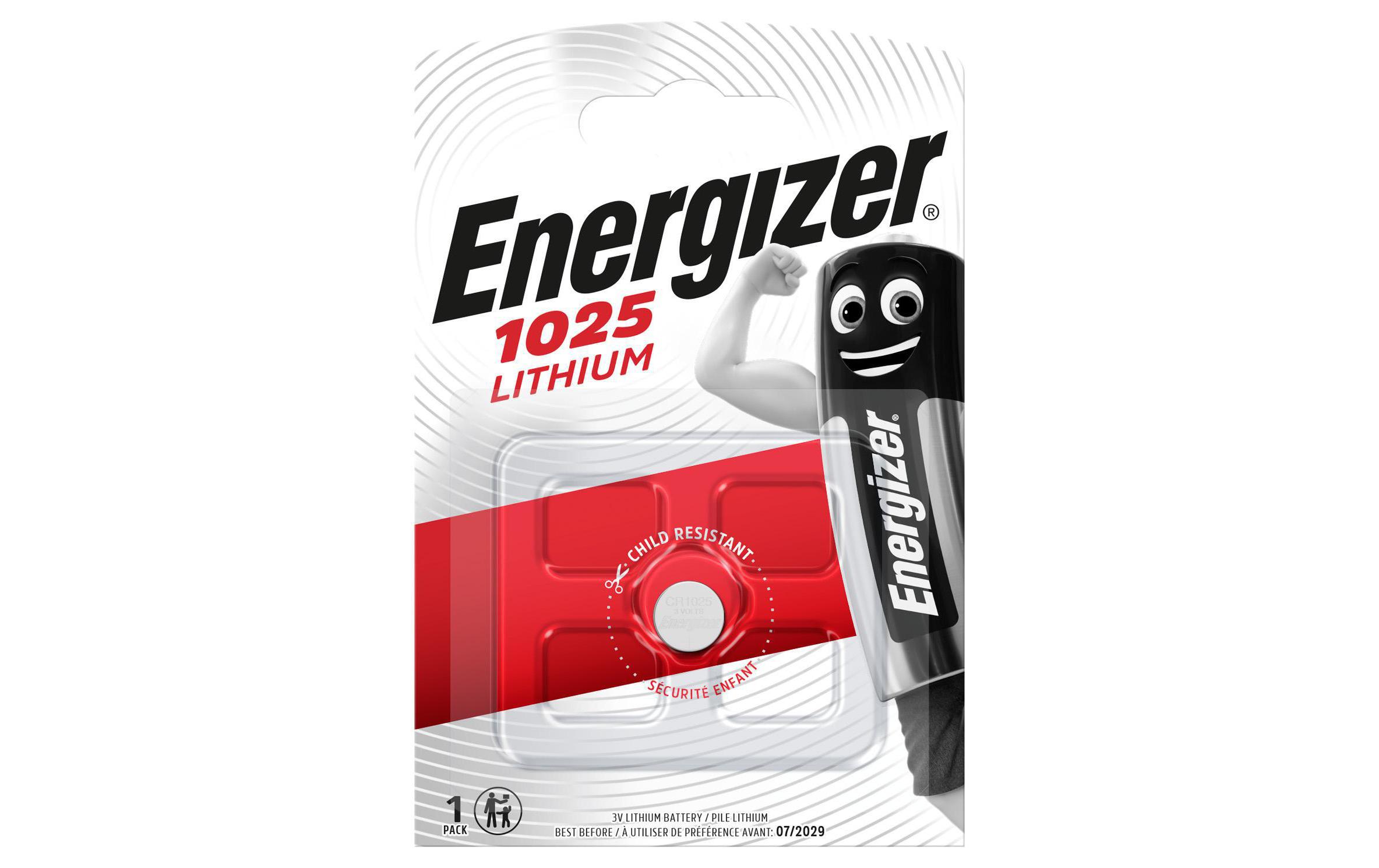 Energizer Lithium - Batterie CR1025 - Li - 30 mAh