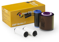 Zebra TrueColours ix Series Monochrome - Farbe (Cyan, Magenta, Gelb, Schwarz, Overlay) - Farbband - für ZXP Series 7