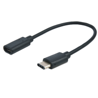 USB-C 2.0 - MICRO B M/F 15CM